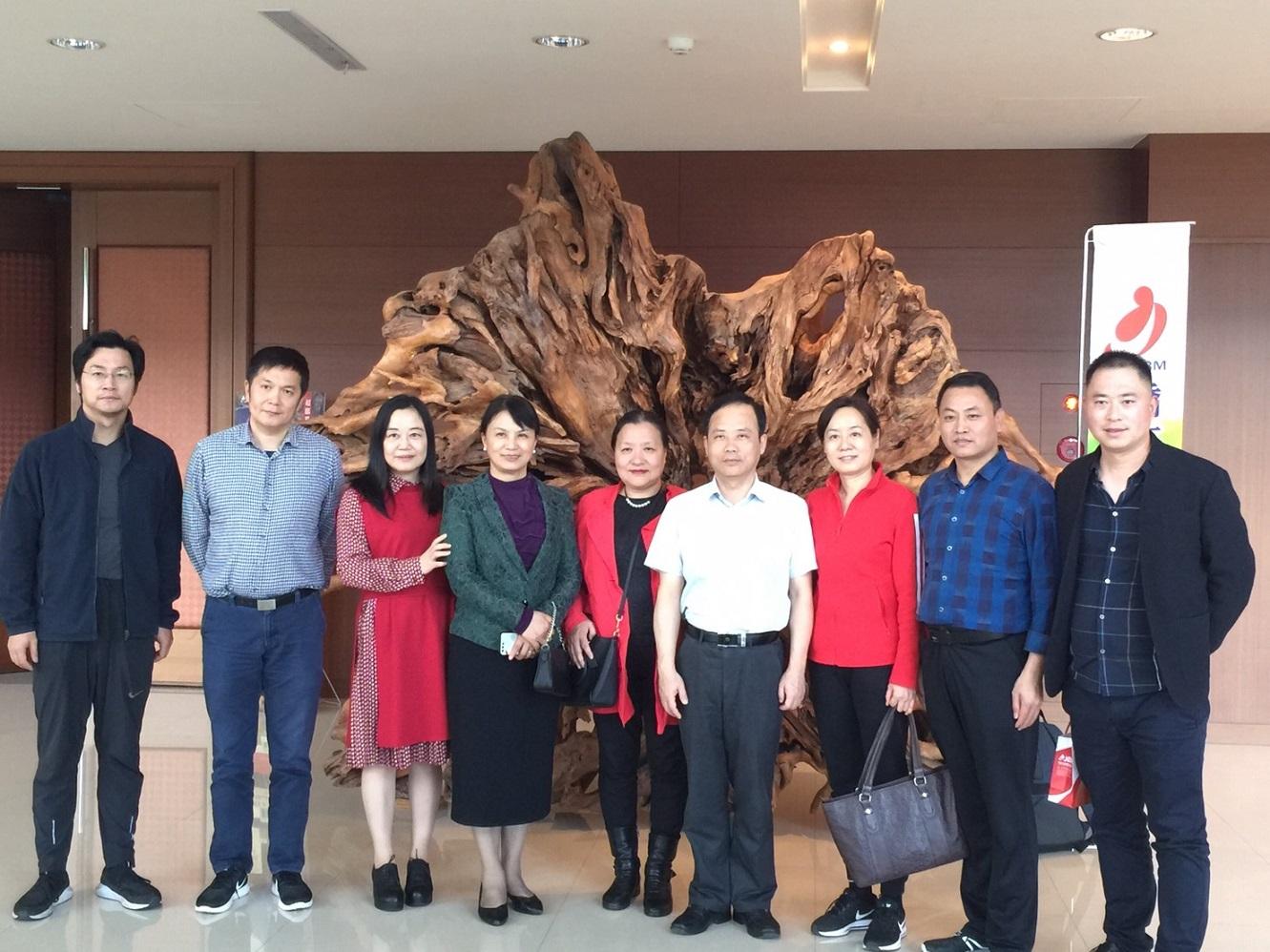 歡迎安徽省合肥市台灣同胞投資企業協會 許偉顧問等一行領導蒞臨