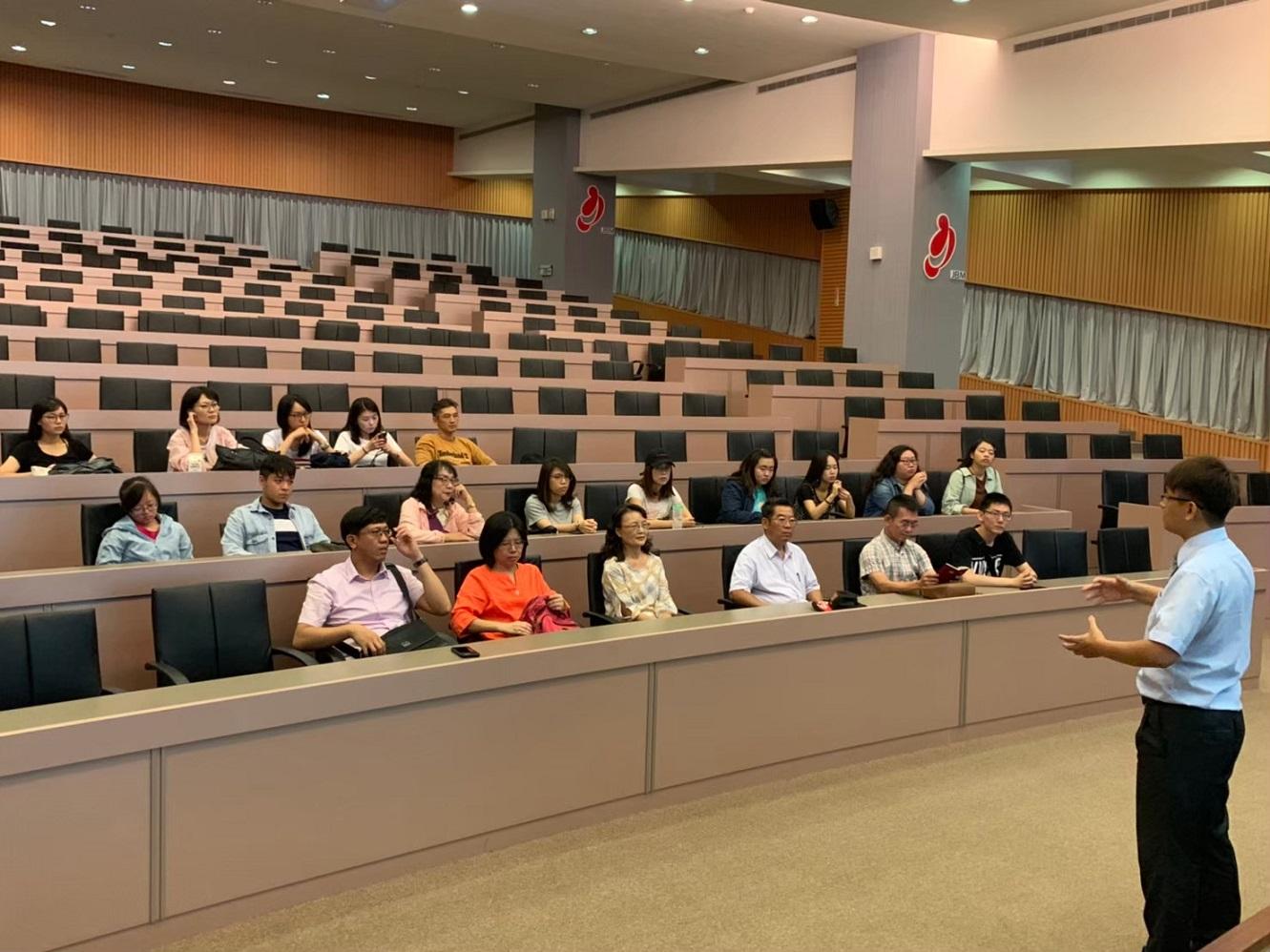 歡迎屏東大學國貿系研究所師生蒞臨