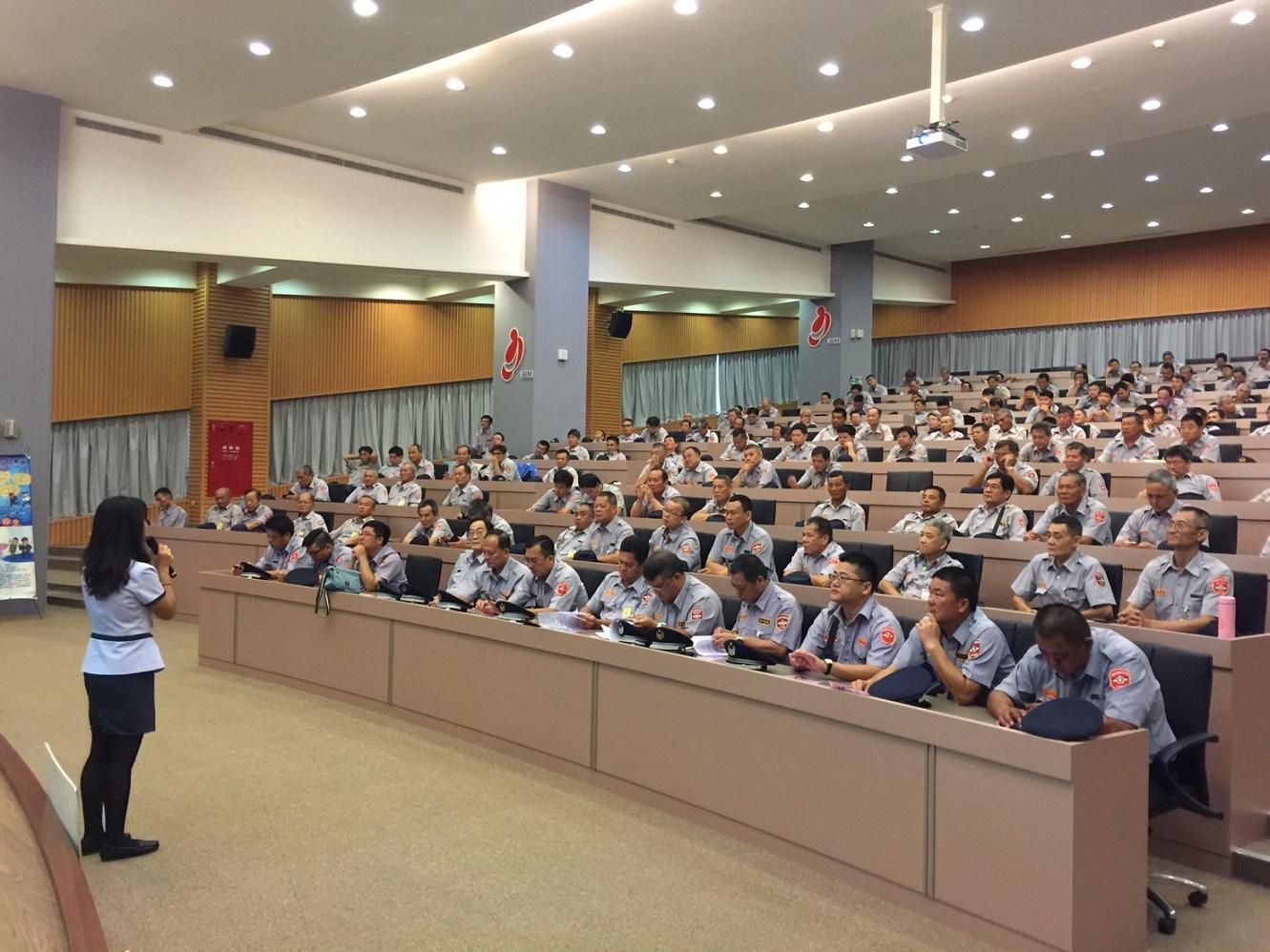 108年屏東民防中隊基本訓練