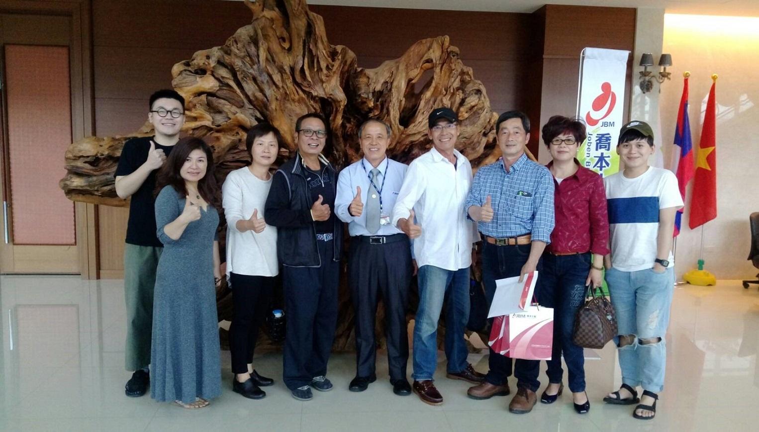 歡迎台灣壺藝大師鄧丁壽老師蒞臨參訪