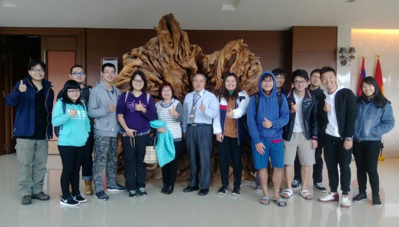  歡迎國立中山大學海洋生物科技暨資源學系邱教授等師生蒞臨參訪 