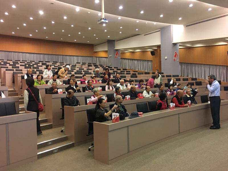 歡迎統一企業公司退休同仁聯誼會會員暨眷屬蒞臨參訪